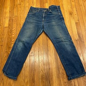 Vintage 80’s Lee’s blue jeans